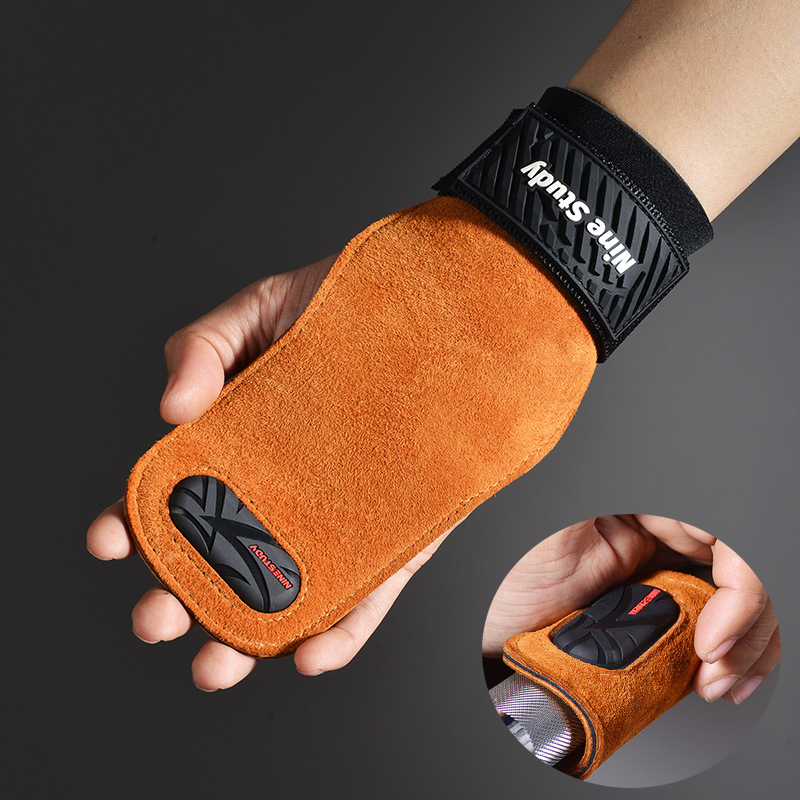 Crossfit Workout With Equipment - Inek derisi spor sapları eldiven halter